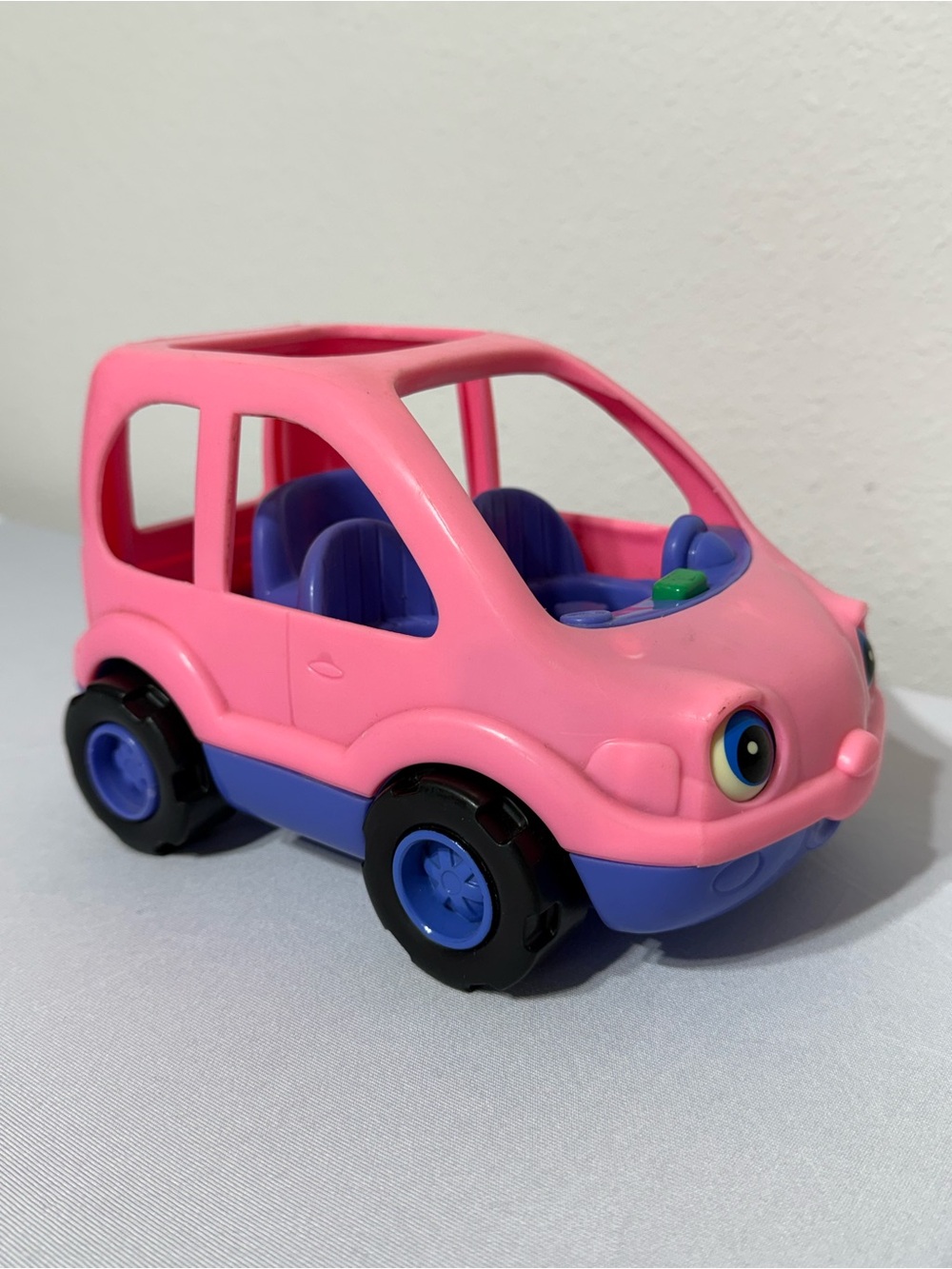 Vintage Fisher-Price Little People Melody Music Sounds Mini Van Pink 2002